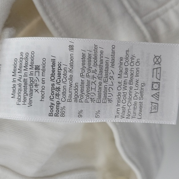 Madewell Petite Kick Out Crop Jeans in Pure White size 26P NWT - Picture 11 of 14